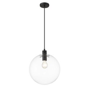 Lampa wisząca Puerto czarna 1xE27 Light Prestige