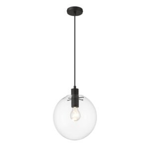 Lampa wisząca Puerto czarna 1xE27 Light Prestige