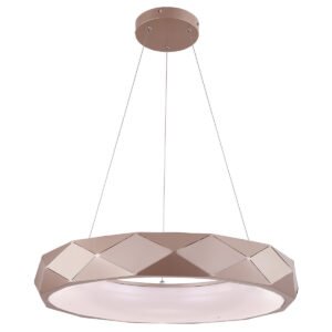 Lampa wisząca Reus różowe złoto LED 4000K Light Prestige