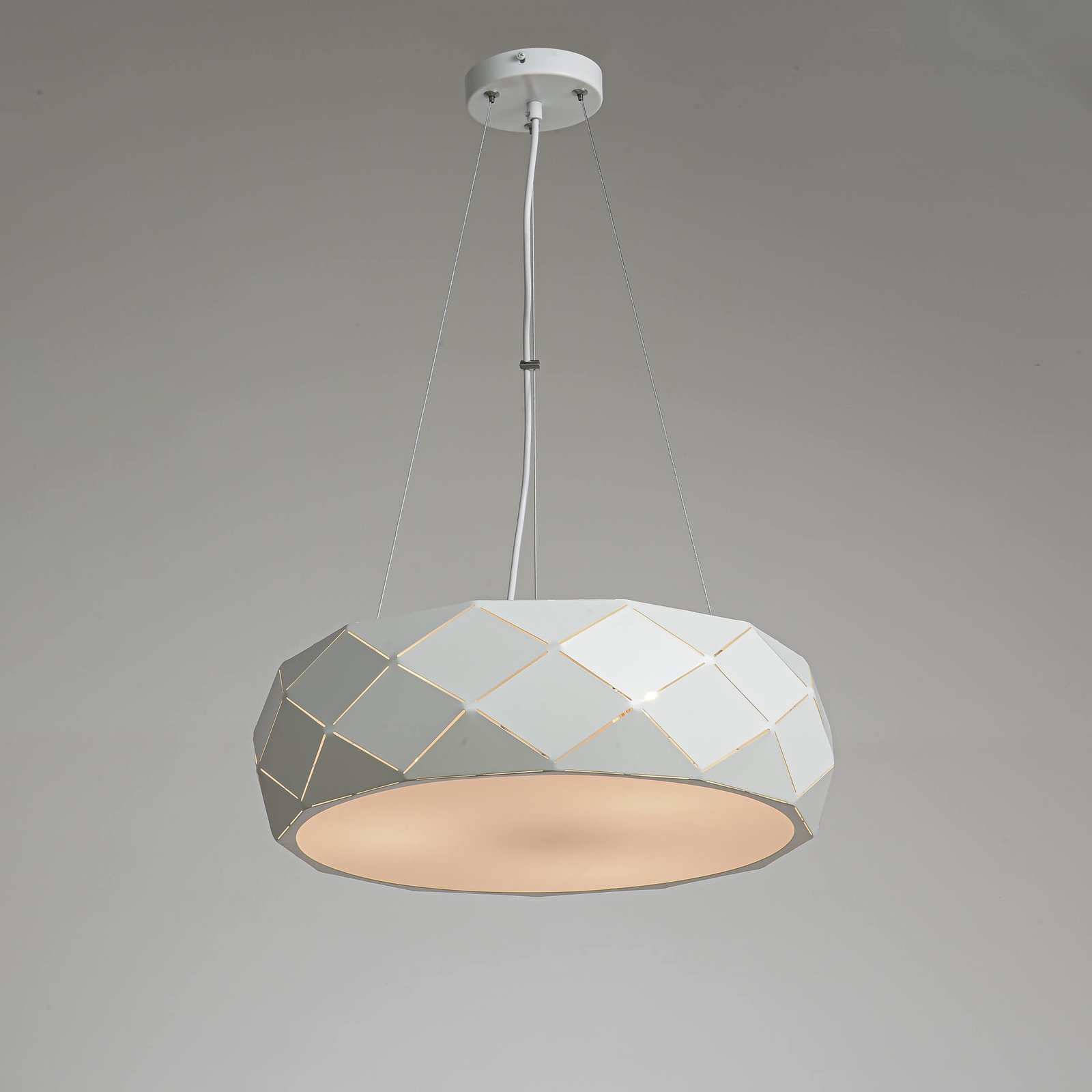 Lampa wisząca Reus biała 3xE27 Light Prestige - obrazek 10