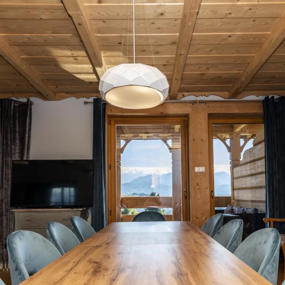 Lampa wisząca Reus biała 3xE27 Light Prestige - obrazek 3