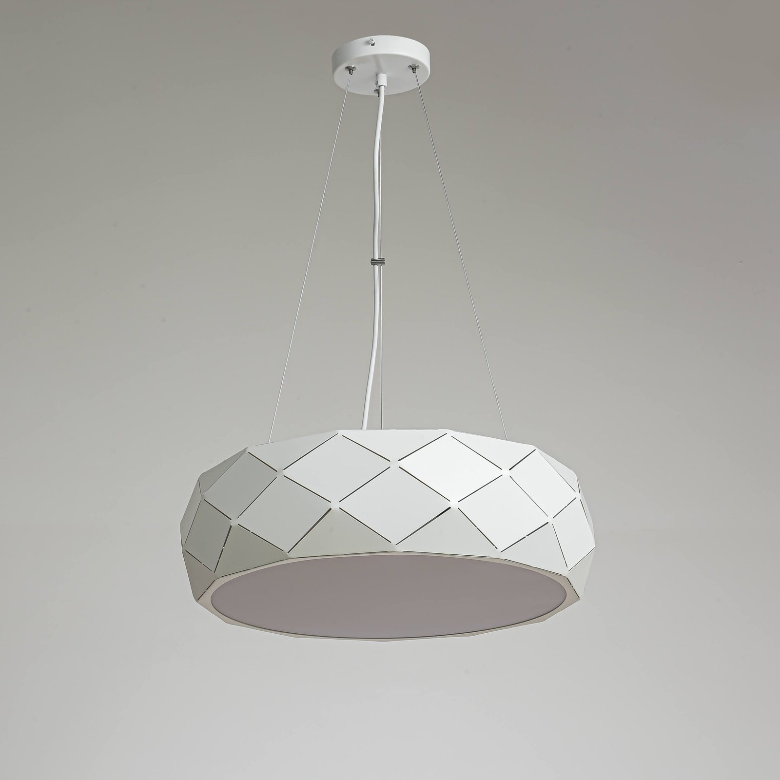 Lampa wisząca Reus biała 3xE27 Light Prestige - obrazek 9