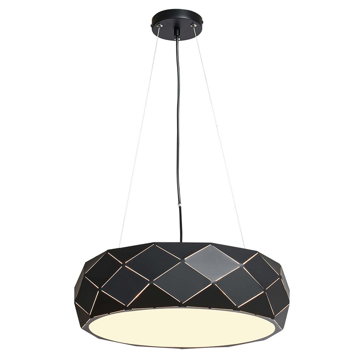 Lampa wisząca Reus czarna 3xE27 Light Prestige