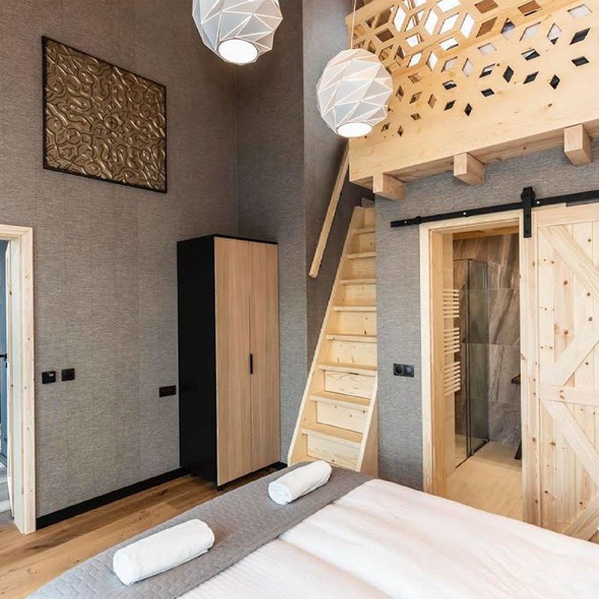 Lampa wisząca Reus biała 3xE27 Light Prestige - obrazek 4