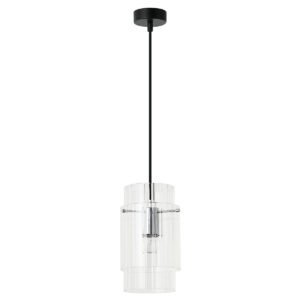 Lampa wisząca Savona czarna 1xE27 Light Prestige