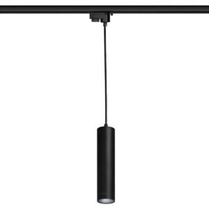 Lampa wisząca do szynoprzewodu Snow 3F czarna 1xGU10 Light Prestige