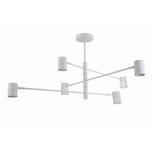 Lampa wisząca Snow 6 biała 6xGU10 Light Prestige