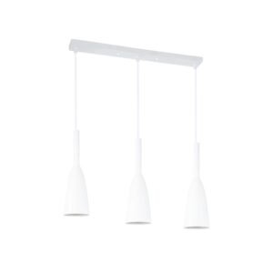 Lampa wisząca Solin 3 biała 3xE27 Light Prestige