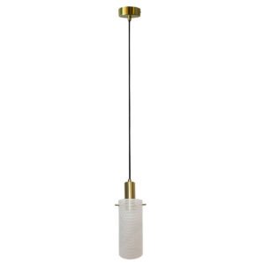 Lampa wisząca Tirana 1 biała 1xE27 Light Prestige