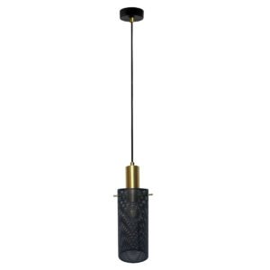 Lampa wisząca Tirana 1 czarna 1xE27 Light Prestige