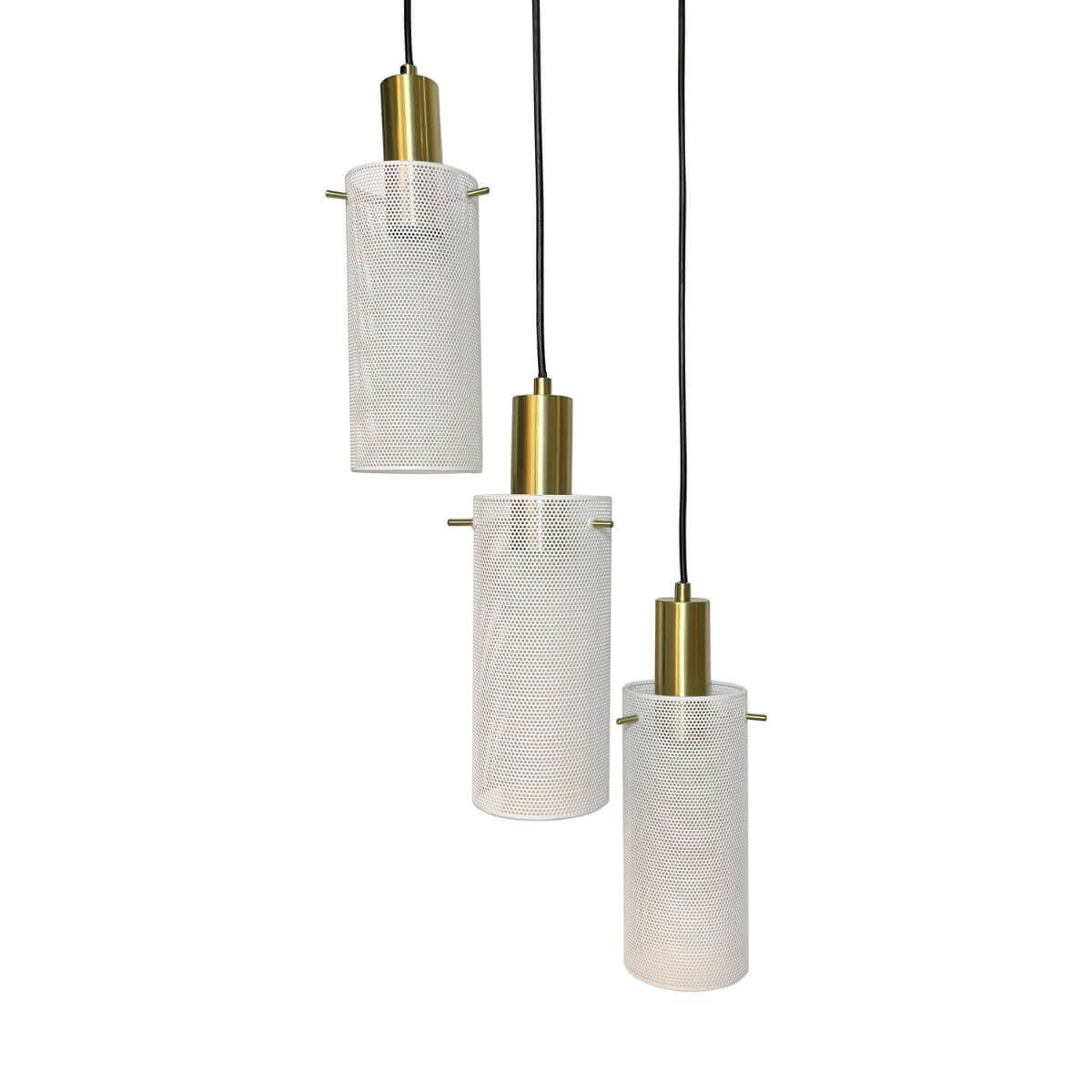 Lampa wisząca Tirana 3 biała 3xE27 Light Prestige - obrazek 5
