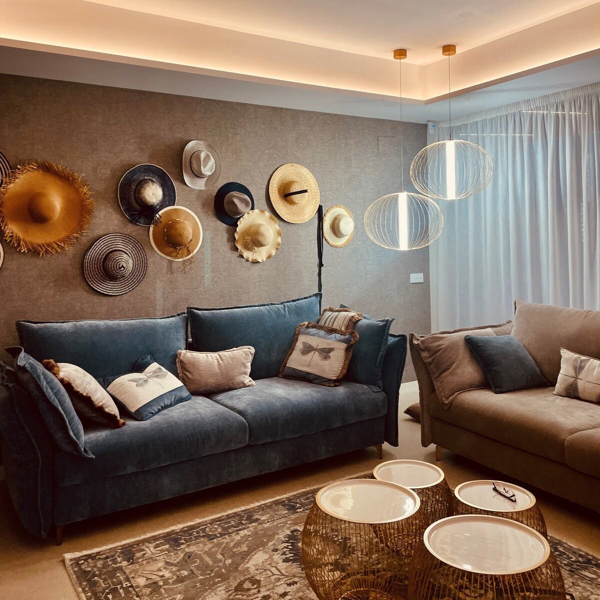 Lampa wisząca Treviso złota LED CCT Light Prestige - obrazek 3