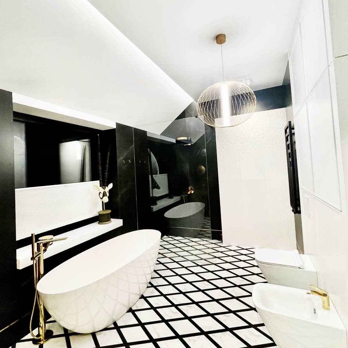 Lampa wisząca Treviso złota LED CCT Light Prestige - obrazek 4