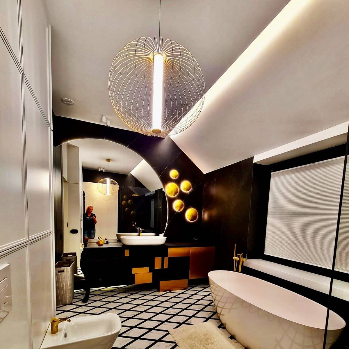 Lampa wiszaca Treviso czarna LED 3000K Light Prestige - obrazek 2