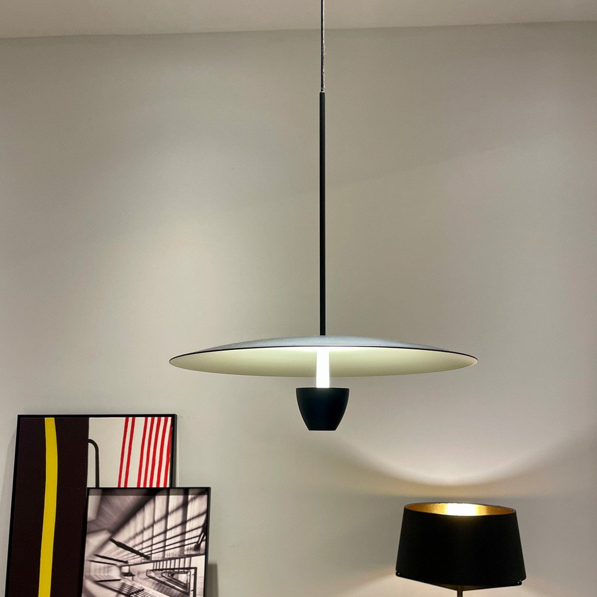 Lampa wisząca Ufo S czarna LED CCT Light Prestige - obrazek 4
