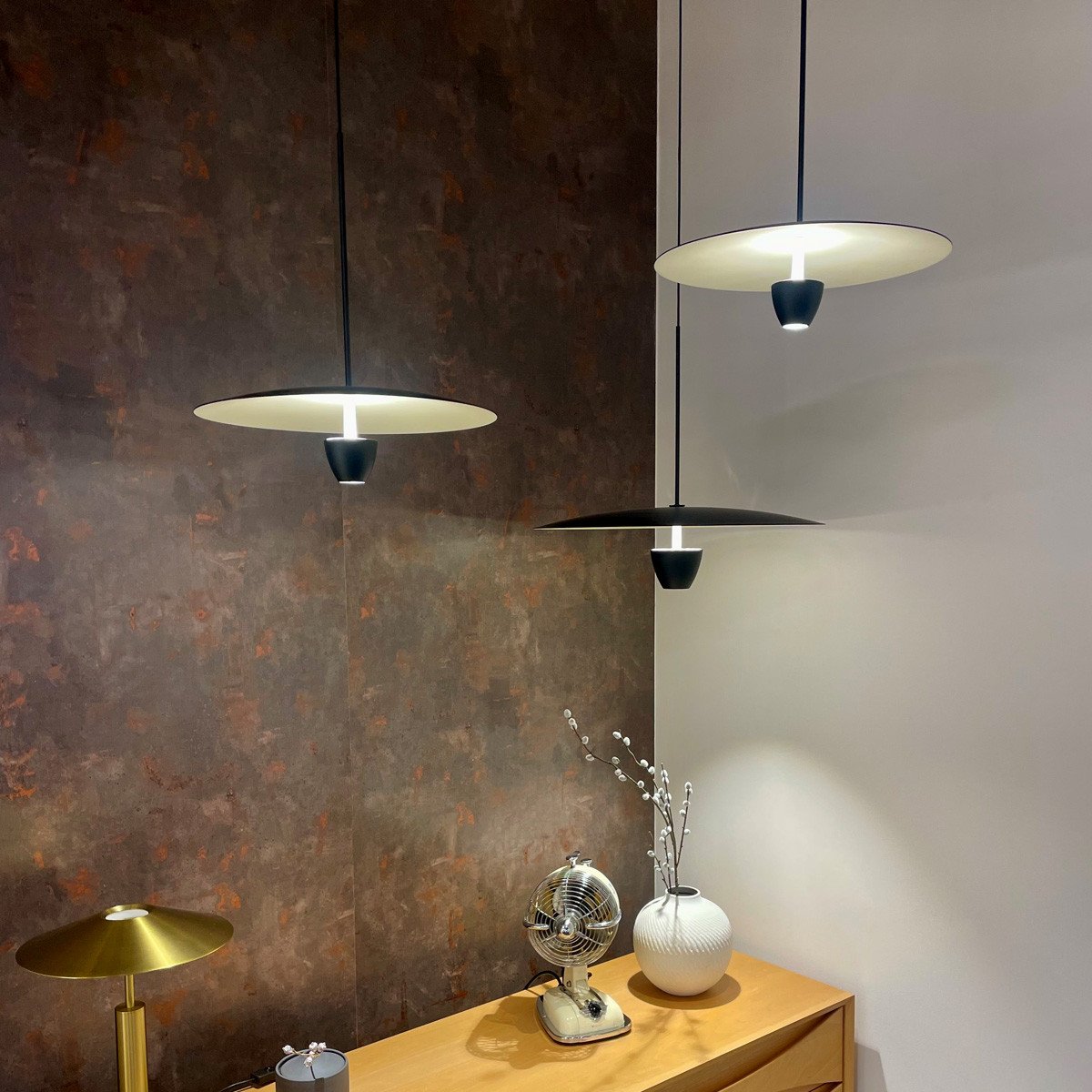 Lampa wisząca Ufo S czarna LED CCT Light Prestige - obrazek 5