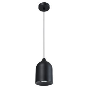 Metalowa lampa wisząca Nilo czarna 1xGU10 Light Prestige