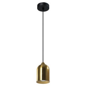 Metalowa lampa wisząca Nilo złota 1xGU10 Light Prestige