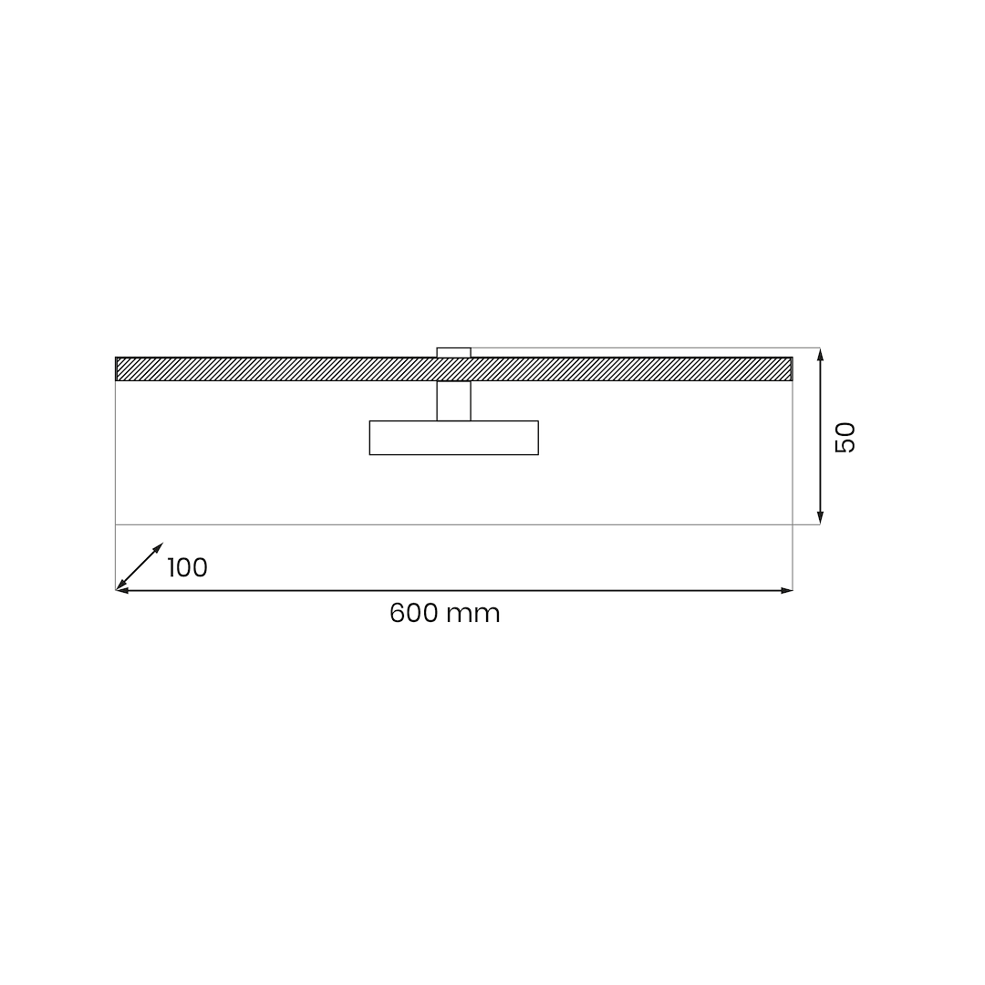 Kinkiet Prado Chrome 11W LED 3000K Milagro - obrazek 4