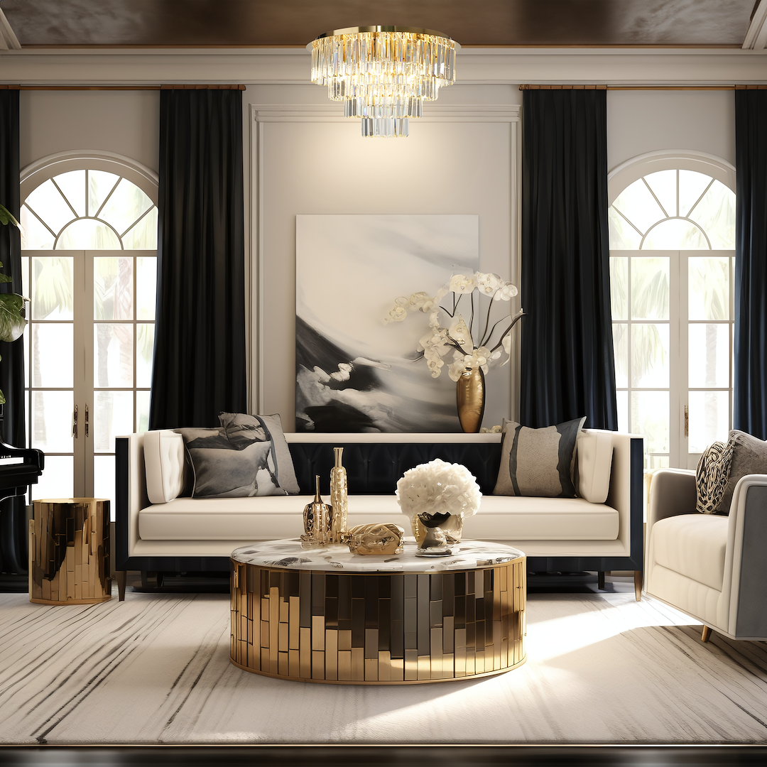 Lampa sufitowa MILANO fi 60cm 9xE14 Milagro - obrazek 3