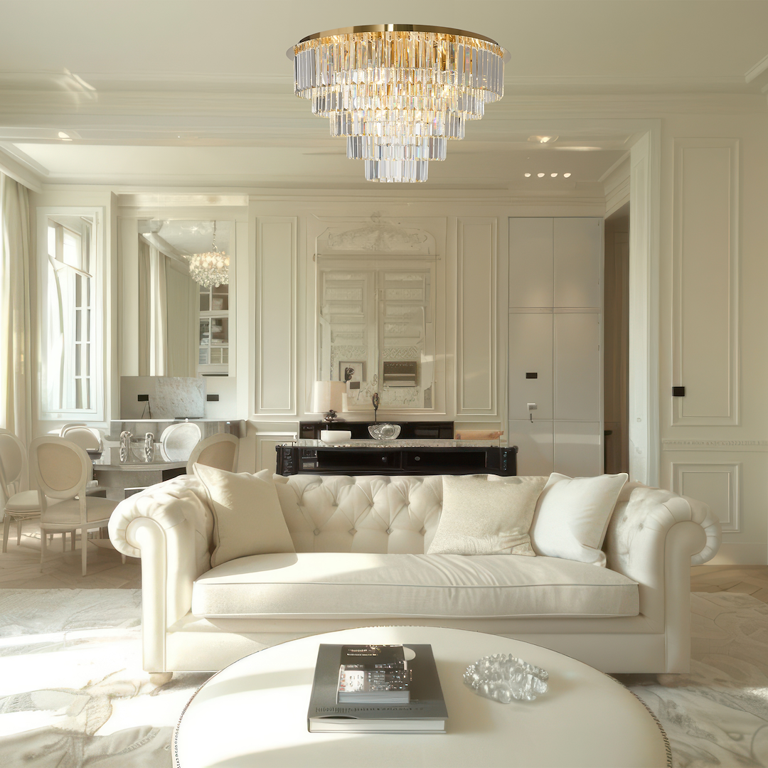 Lampa sufitowa MILANO fi 75cm 12xE14 Milagro - obrazek 3