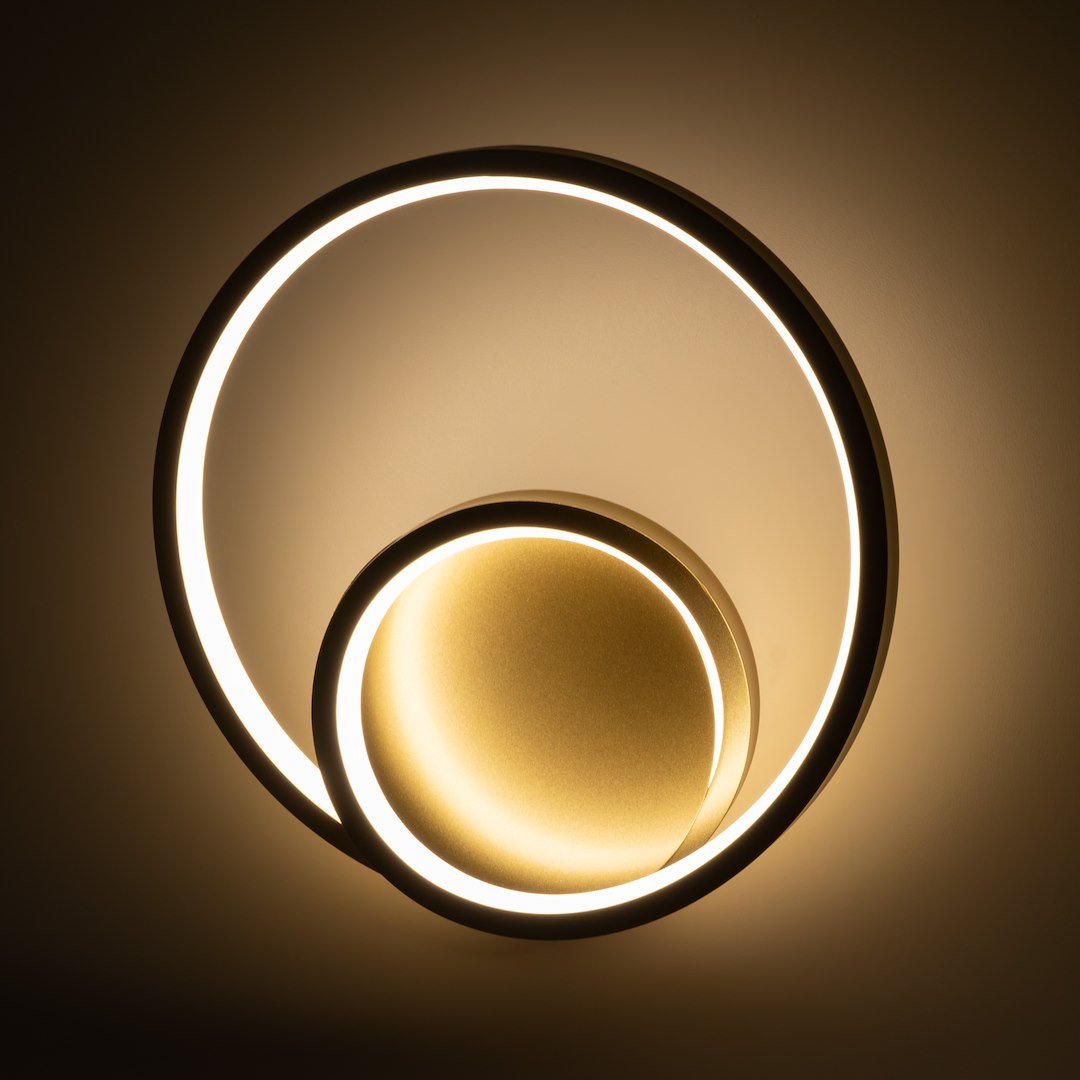 Kinkiet Lucero Złoty 13W LED Milagro - obrazek 3