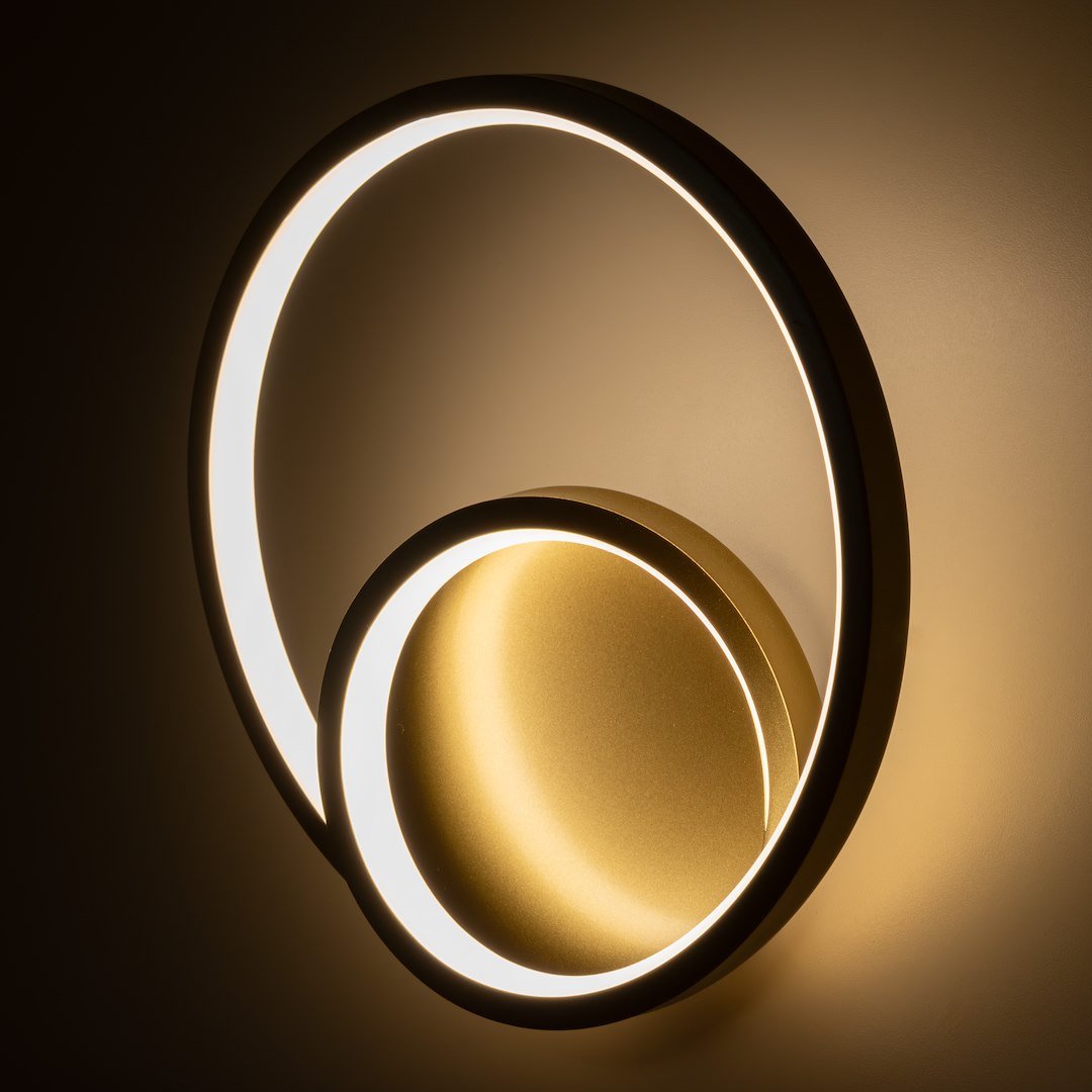 Kinkiet Lucero Złoty 13W LED Milagro - obrazek 5