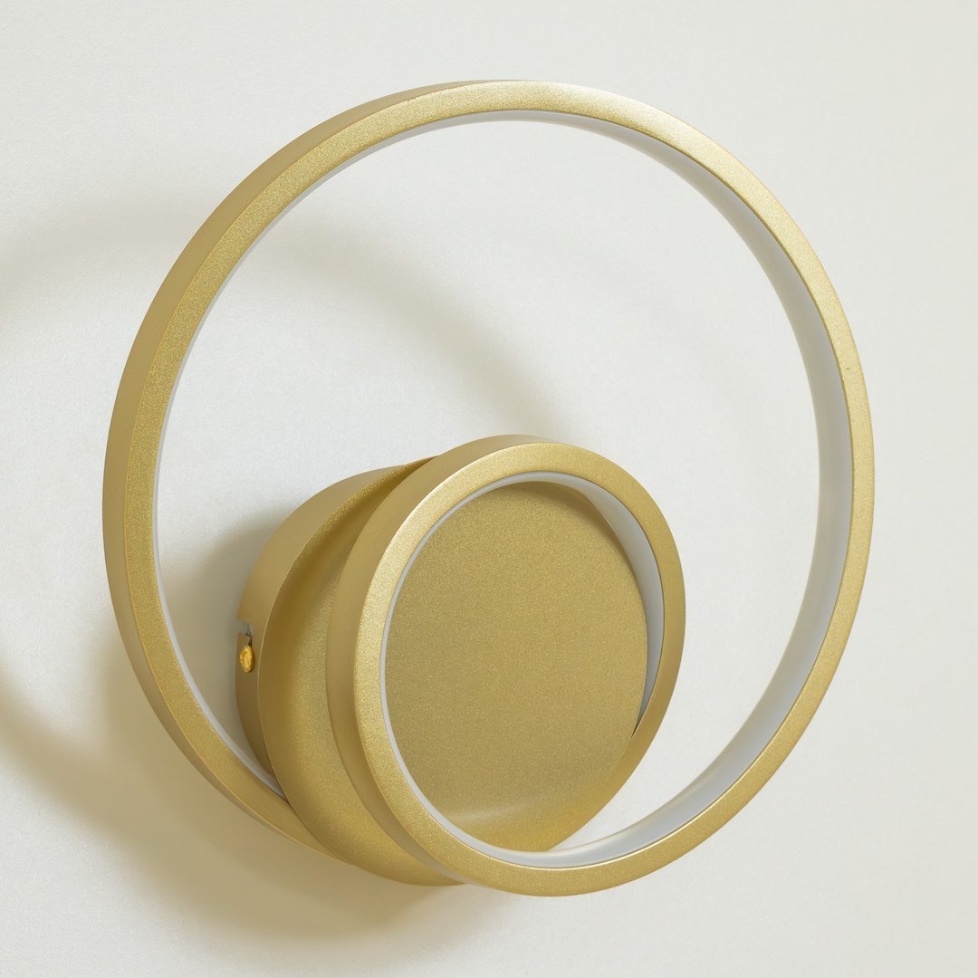 Kinkiet Lucero Złoty 13W LED Milagro - obrazek 6