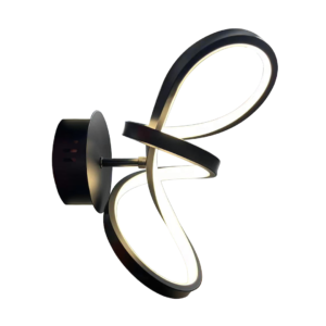 Kinkiet Tesoro Czarny 15W LED Milagro