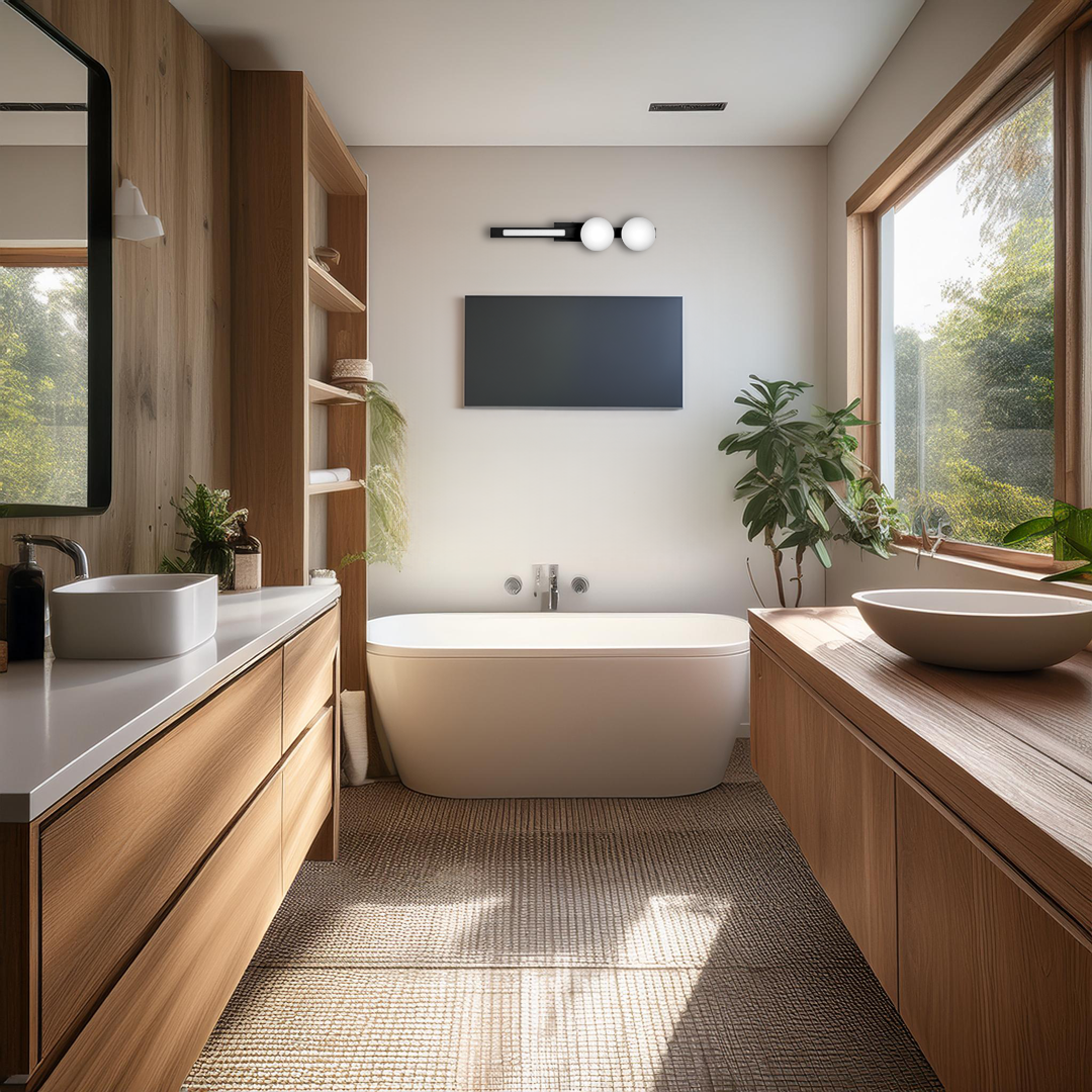 Kinkiet Magnet 13W+2xG9 3000/4000K Czarny Milagro - obrazek 5