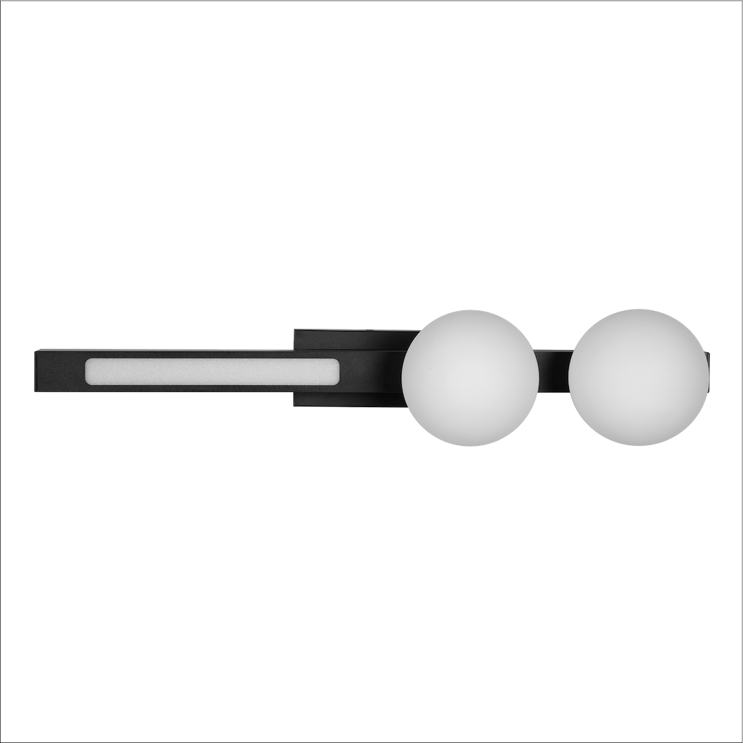 Kinkiet Magnet 13W+2xG9 3000/4000K Czarny Milagro - obrazek 7