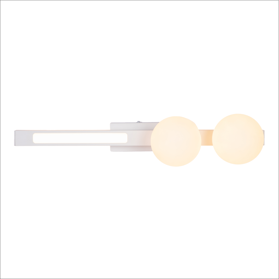 Kinkiet Magnet 13W+2xG9 3000/4000K Biały Milagro - obrazek 2