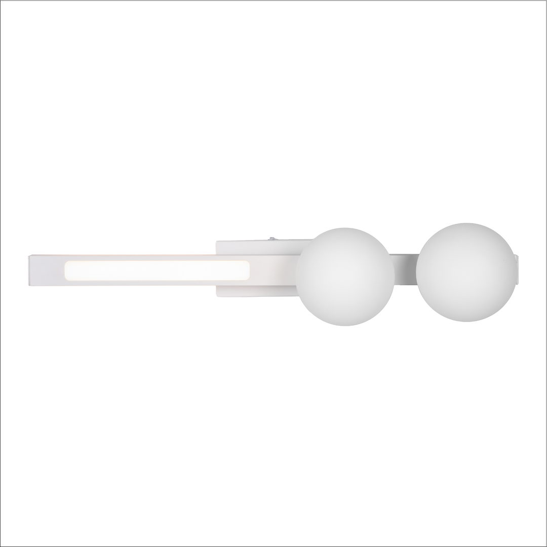 Kinkiet Magnet 13W+2xG9 3000/4000K Biały Milagro - obrazek 4