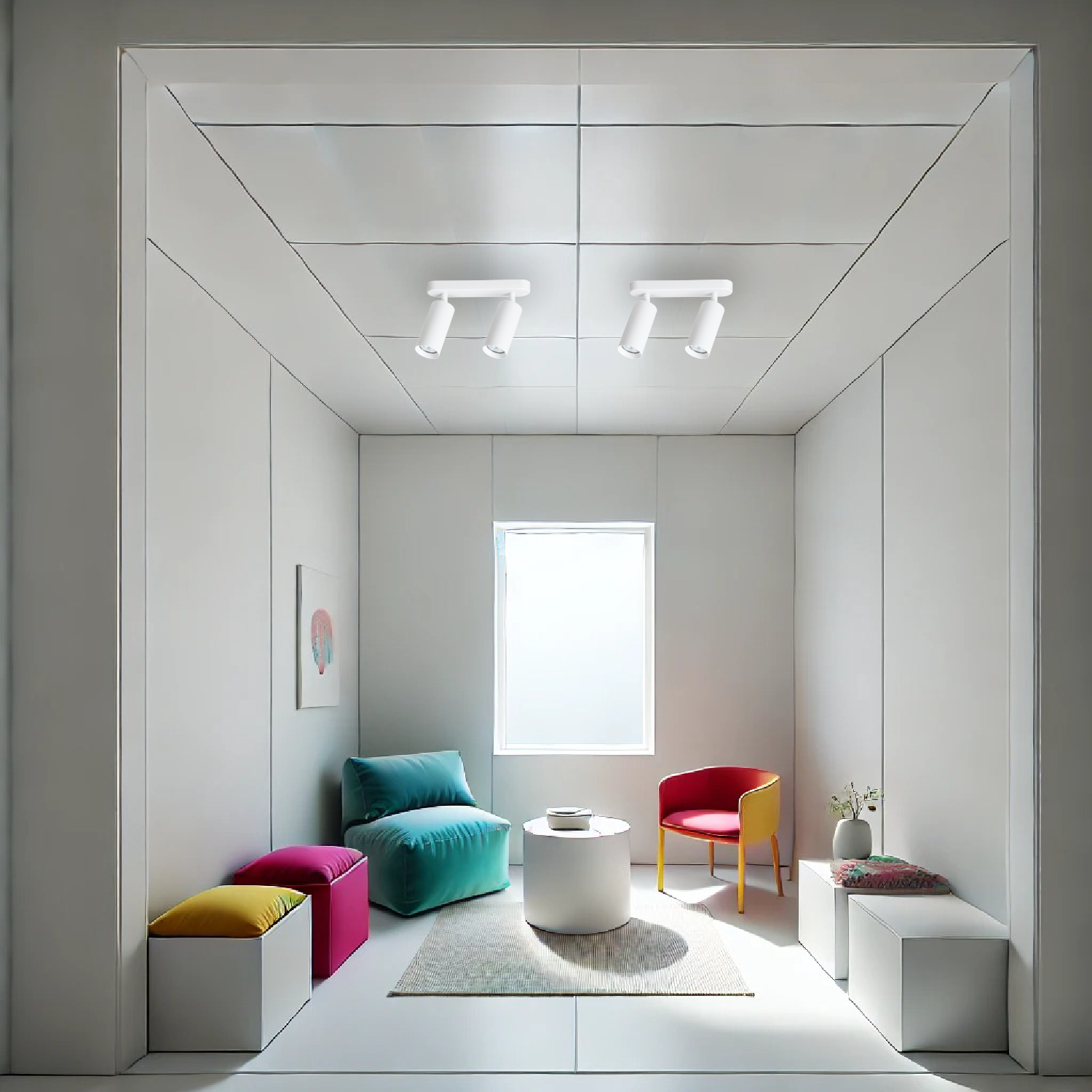 Oprawa Mica Spot Biały 2xGU10 Milagro - obrazek 3