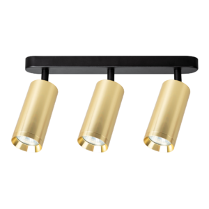 Oprawa Mica Spot Złoty 3xGU10 Milagro