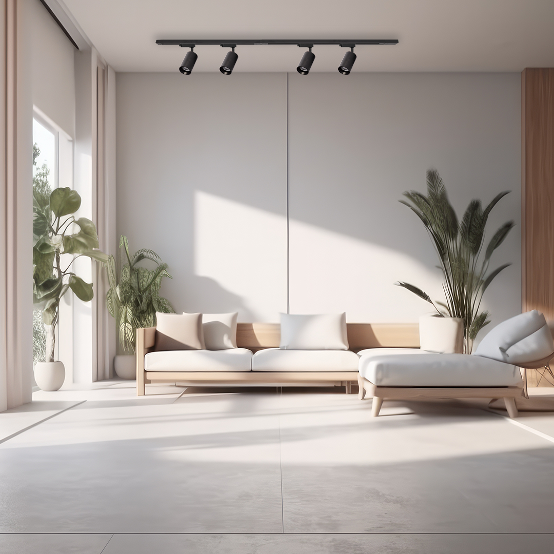 Zestaw Pipe Track Czarny 4xGU10 1,5m Milagro - obrazek 8