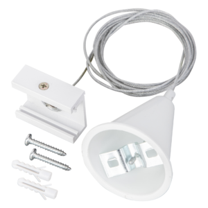 Zawiesie Prowadnica Track Biały 3-Obwodowy Milagro