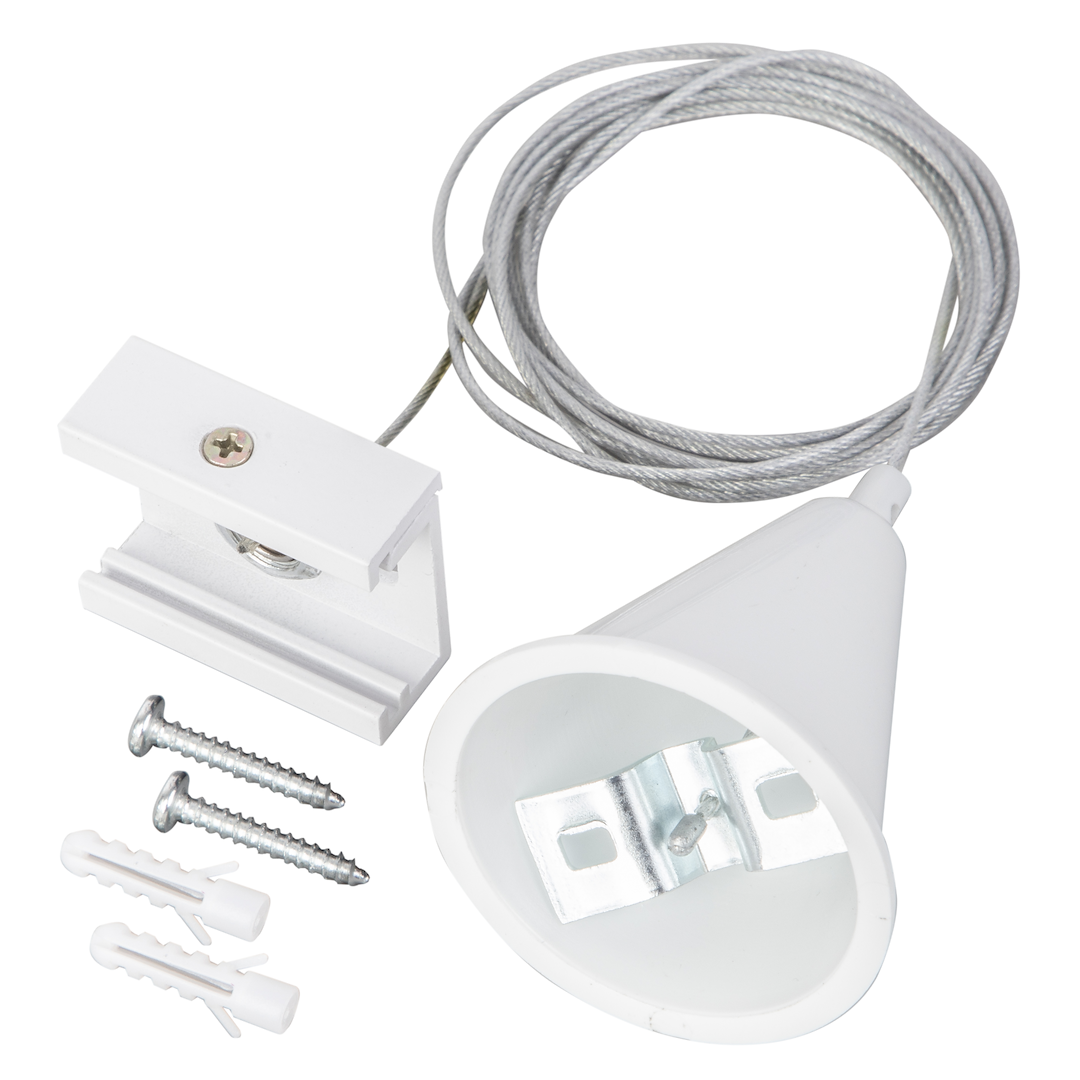 Zawiesie Prowadnica Track Biały 3-Obwodowy Milagro