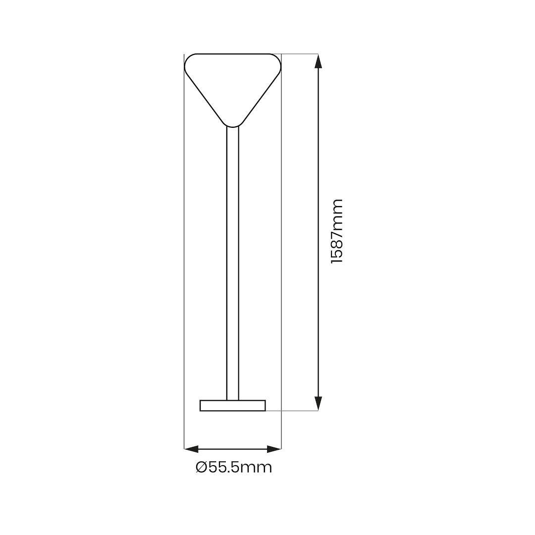 Zawiesie Prowadnica Track Biały 3-Obwodowy Milagro - obrazek 4