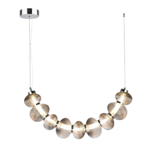 Lampa wisząca BOLLA SMOKED 36W LED Milagro