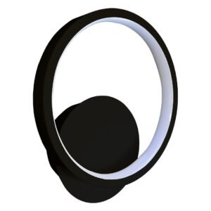 Kinkiet Hoop Czarny 7W LED Milagro