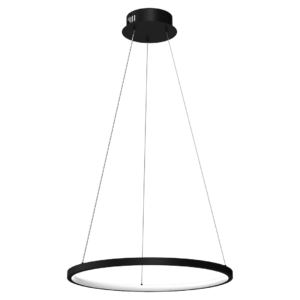 Lampa wisząca Hoop Czarny 27W LED Milagro