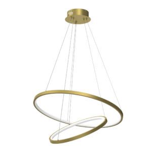 Lampa wisząca HOOP GOLD 51W LED Milagro