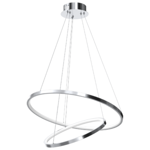 Lampa wisząca HOOP CHROME 51W LED Milagro