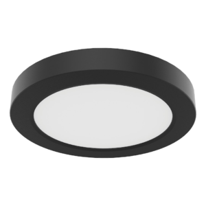 Plafon Evora Czarny Round 6W 3CCT Milagro