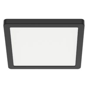 Plafon Evora Czarny Square 12W 3CCT Milagro