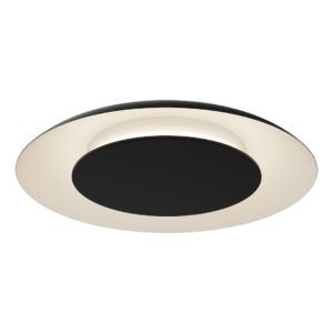 Lampa sufitowa Piattino Czarny 30W LED 3000K-4000k-6000K Milagro