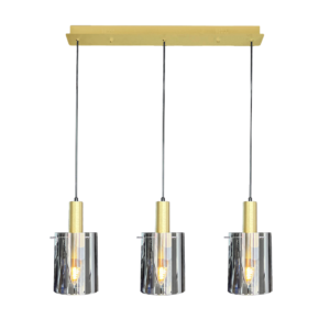 Lampa wisząca Arcadia Gold 3xE27 Milagro