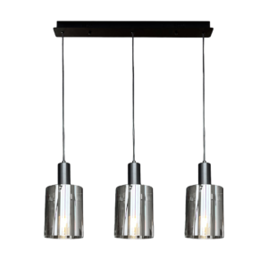 Lampa wisząca Arcadia Czarny 3xE27 Milagro