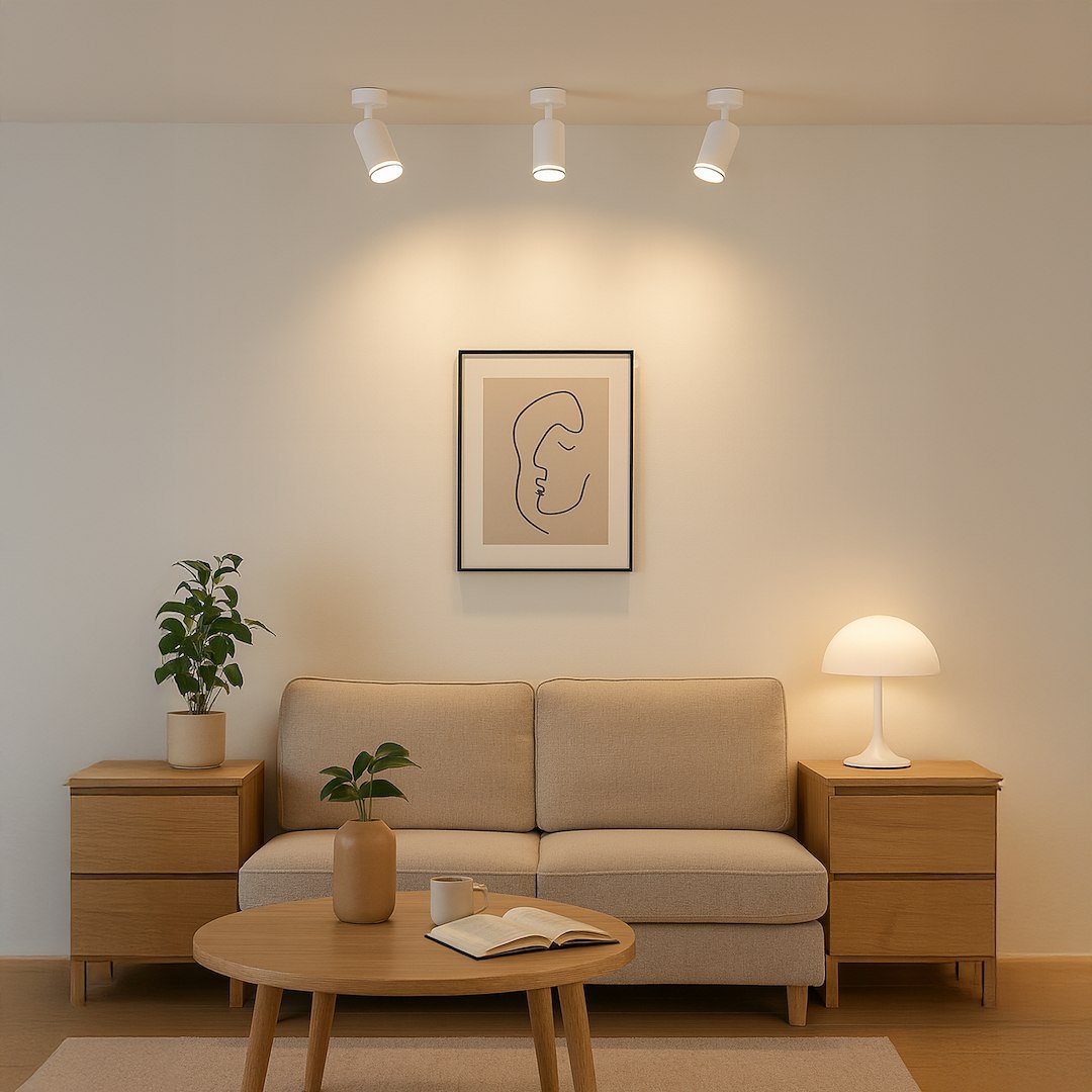 Oprawa Pipe Ring Spot Biały 1xGU10 Milagro - obrazek 2